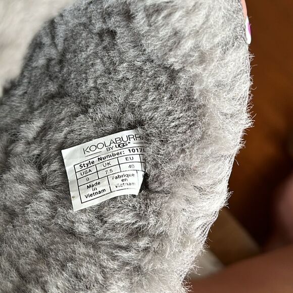 Koolaburra By Ugg Gray Suede Winter Snow Boots Sz 9 - Picture 6 of 7